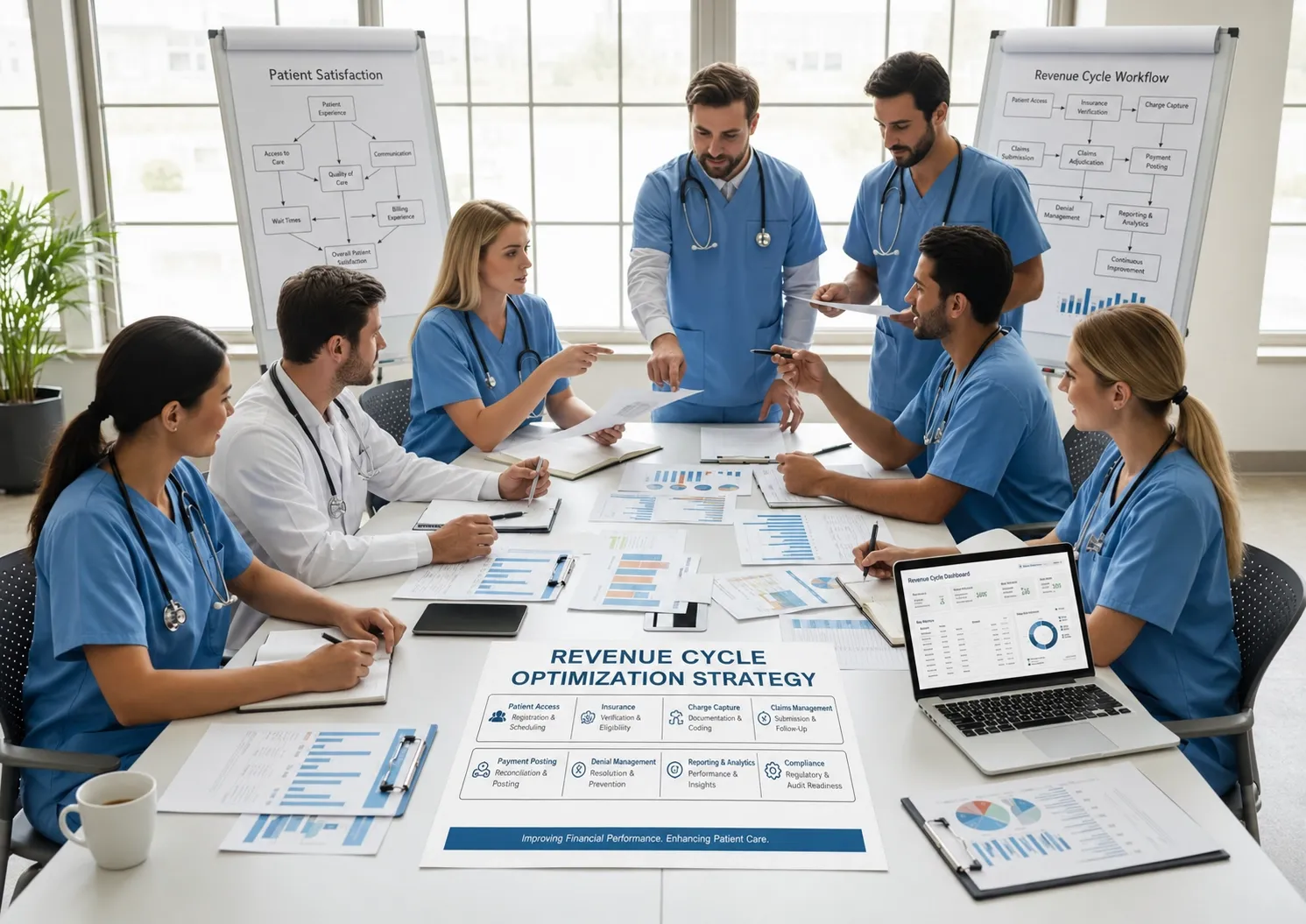 Healthcare Team Discussing